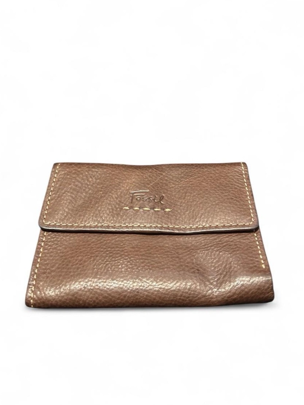 Fossil Small Brown Leather Wallet